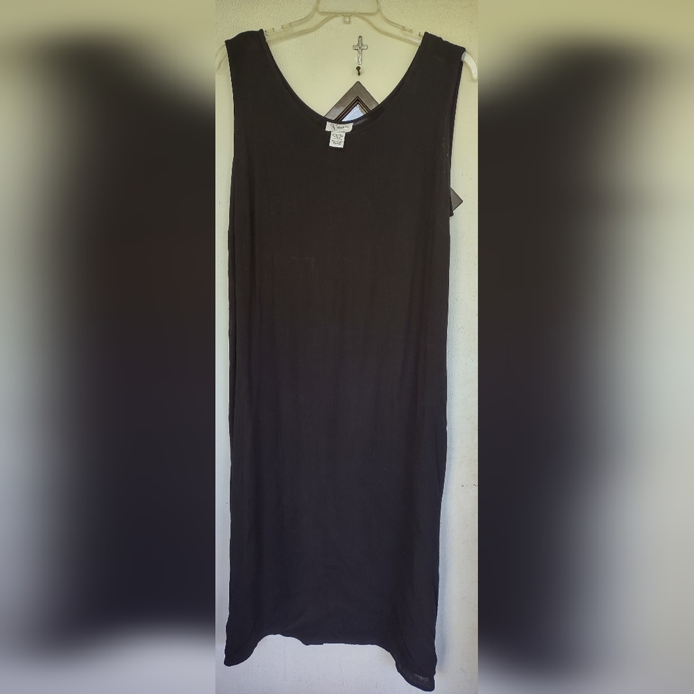 K Woman Sleeveless Black Dress Size 18W